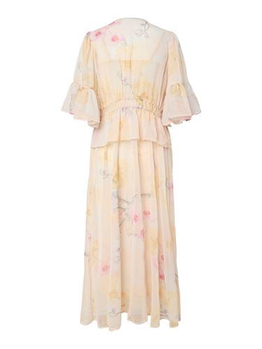 Klänningar - Yasblomina 2/4 ankle dress – Afterglow/blomina